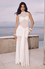 Fae Maxi Skirt - White Skirt Babyboo Fashion Premium Exclusive Design