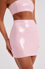 Violet Mini Skirt - Pink Skirt Babyboo Fashion Premium Exclusive Design