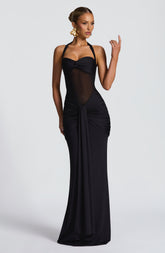 Vixen Maxi Dress - Black Dress Babyboo Fashion Premium Exclusive Design
