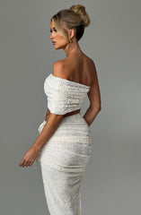 Zina Top - Ivory Tops Babyboo Fashion Premium Exclusive Design