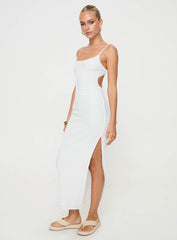 Elestria Maxi Dress White