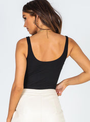 Crosby Bodysuit Black