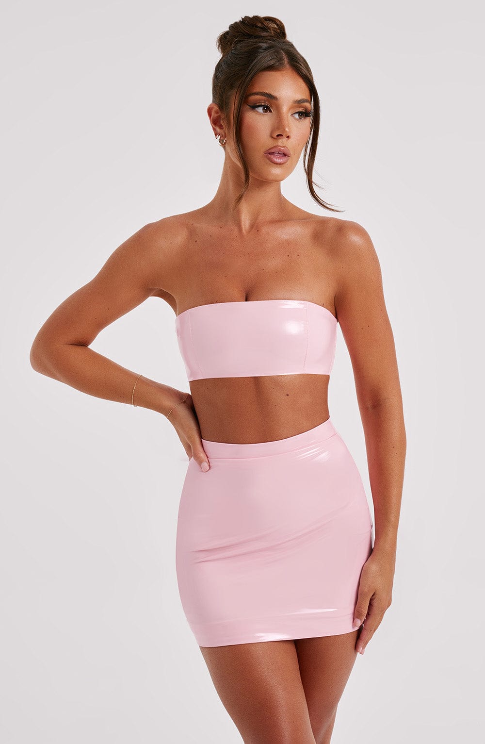 Violet Mini Skirt - Pink Skirt Babyboo Fashion Premium Exclusive Design