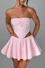 Wilma Corset - Blush Tops XS Babyboo Fashion Premium Exclusive Design